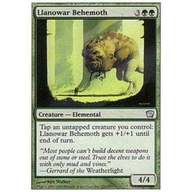 Llanowar Behemoth - Behemoth di Llanowar - [9ED] [NM]