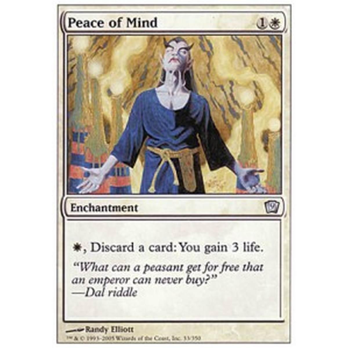 Peace of Mind - Pace della Mente - [9ED] [NM]