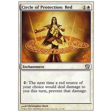 Circle of Protection: Red - Circolo di Protezione: Rosso - [9ED] [EX]
