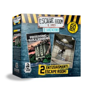 Escape Room 2 Giocatori - Prigione sull'Isola e Manicomio