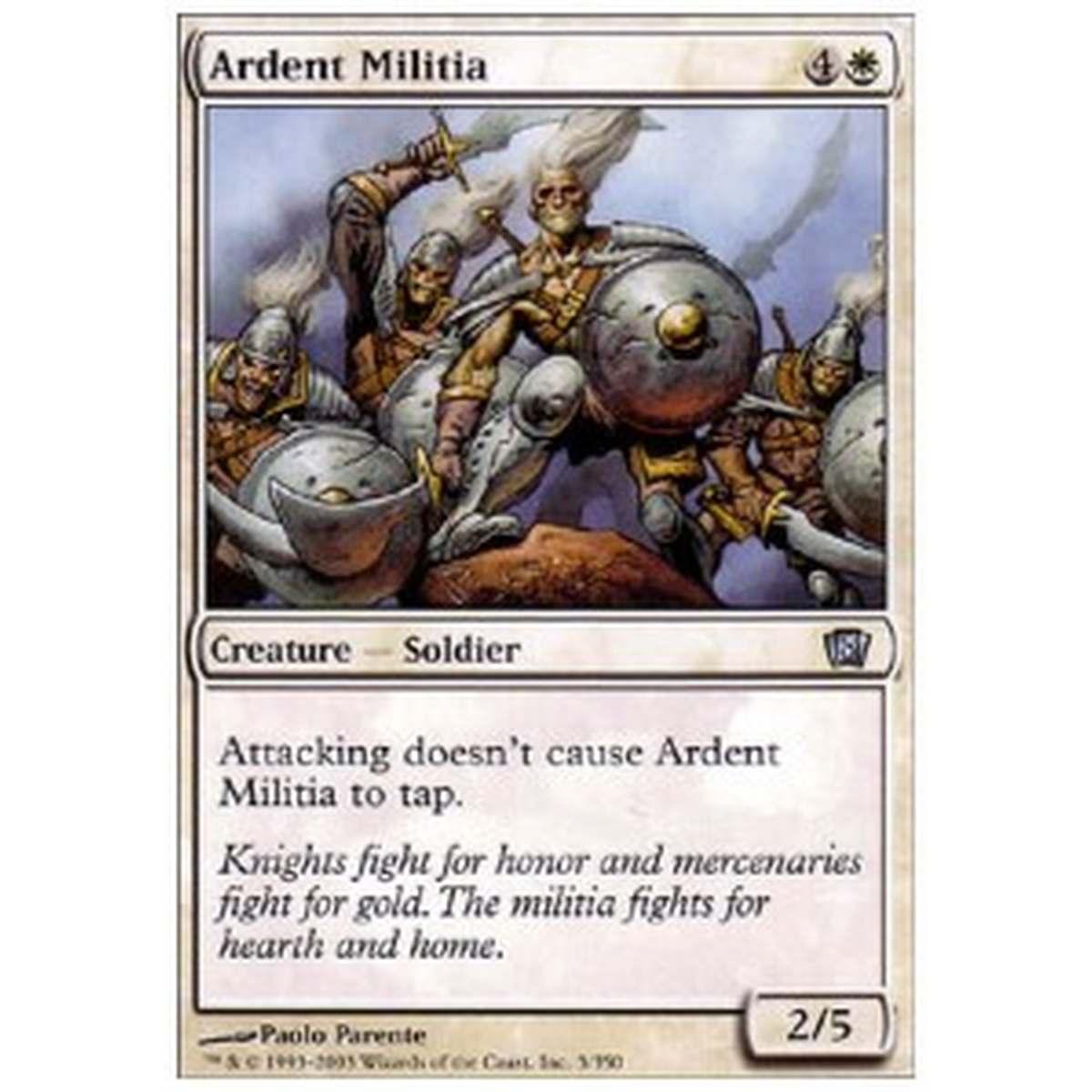 Ardent Militia - Ardent Militia - [8ED] [NM]