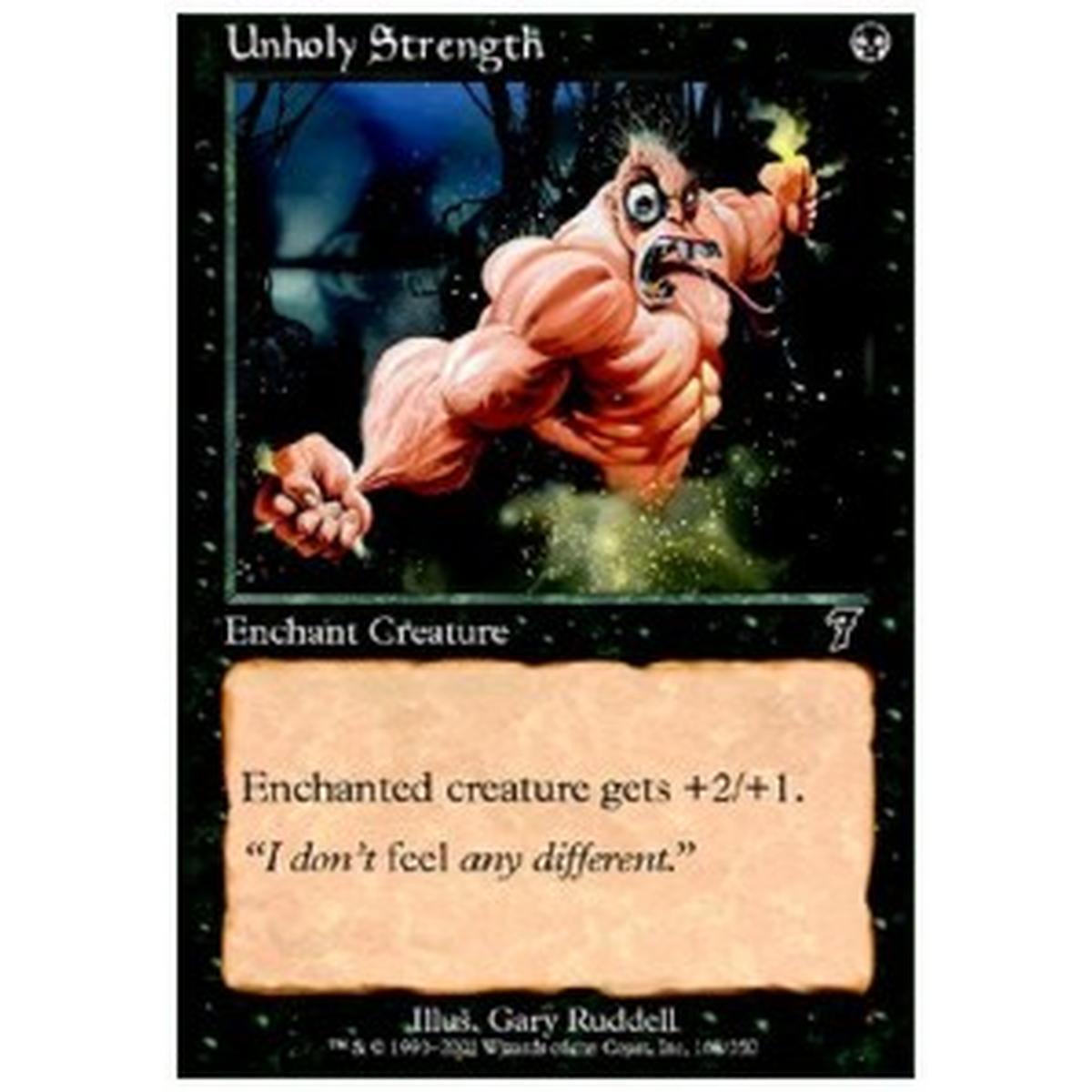 Unholy Strength - ä¸æ´ä¹åŠ - [7ED] [NM]