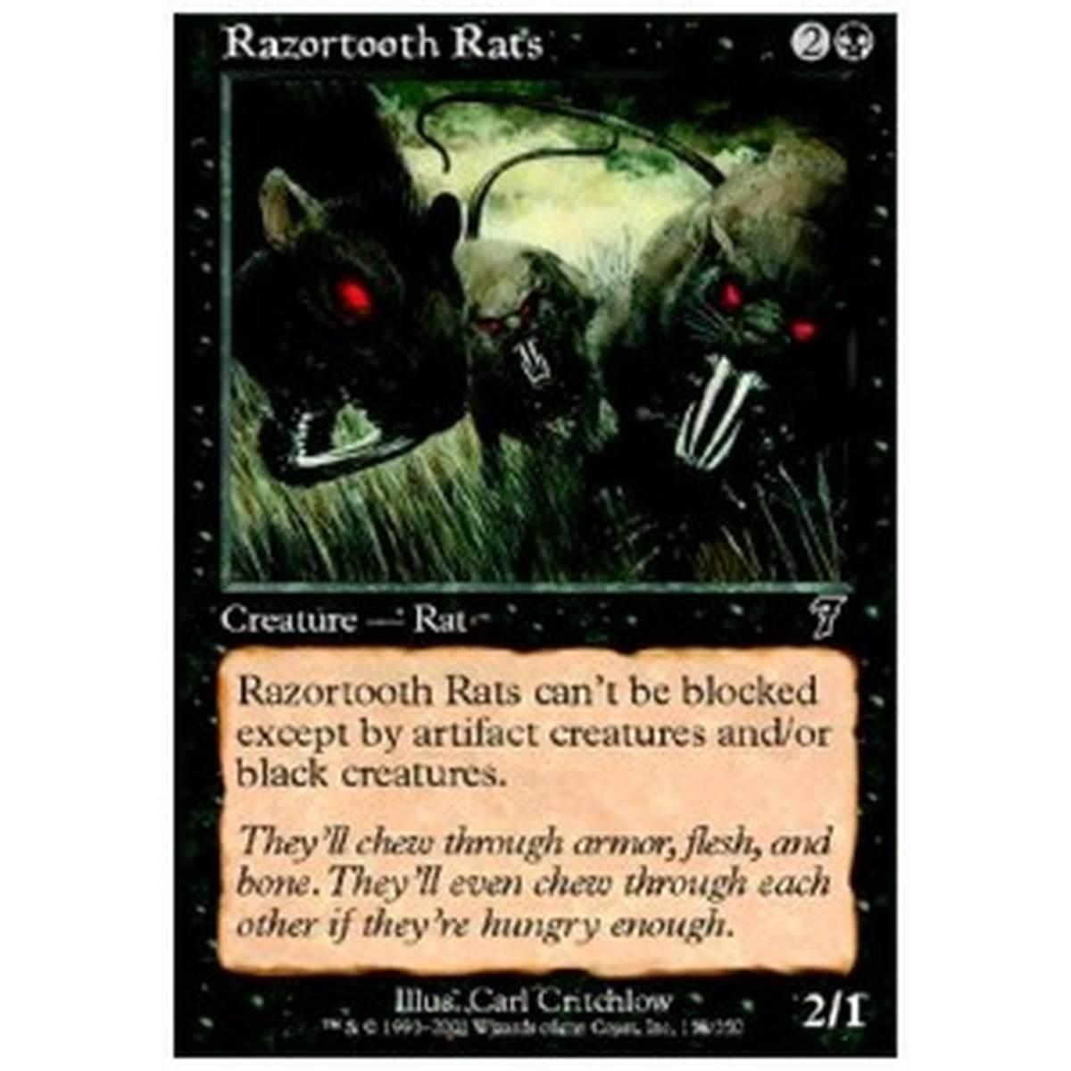 Razortooth Rats - Ratti dai Denti di Rasoio - [7ED] [NM]
