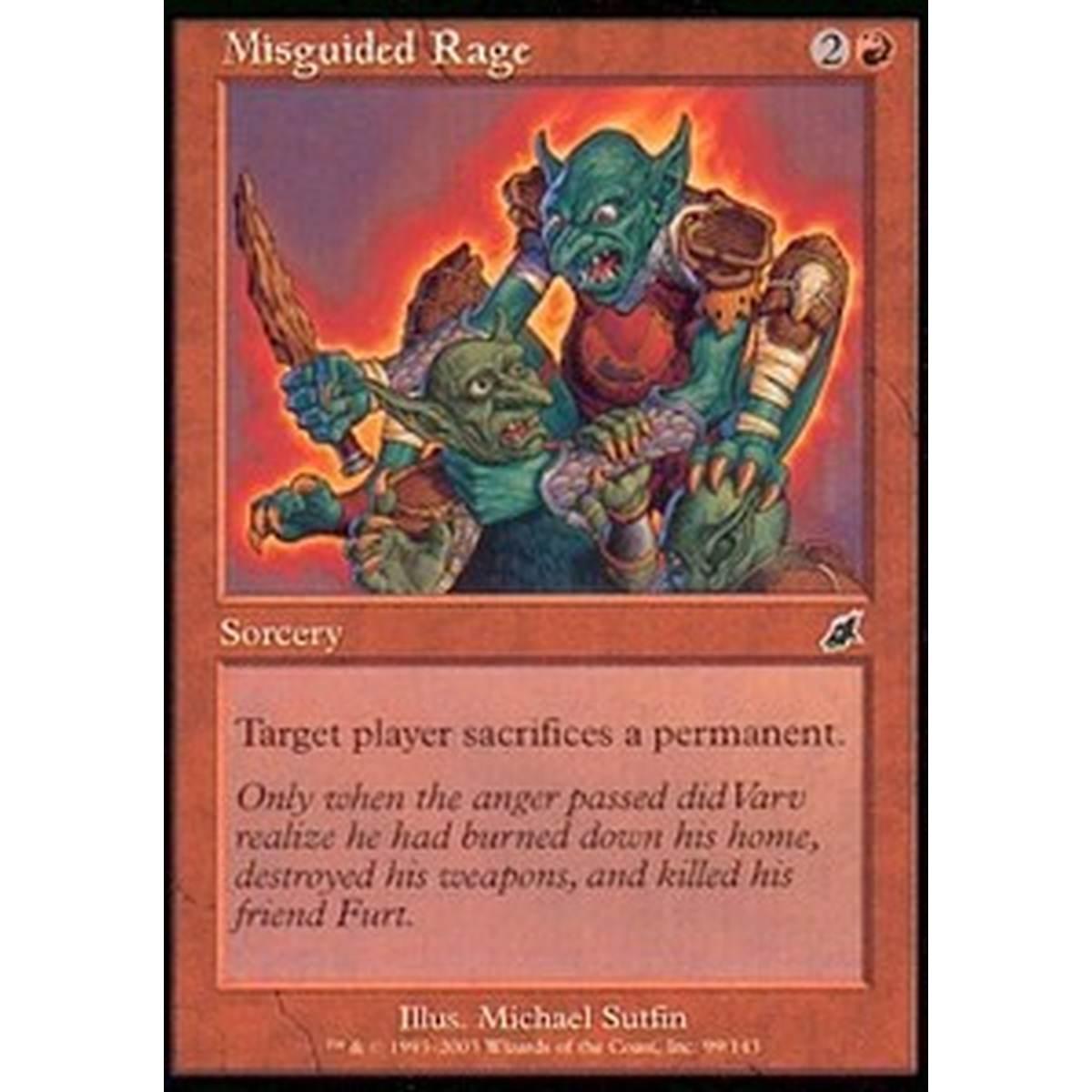 Misguided Rage - Misguided Rage - [SCG] [EX]