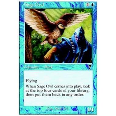 Sage Owl - Gufo Sapiente - [7ED] [NM]