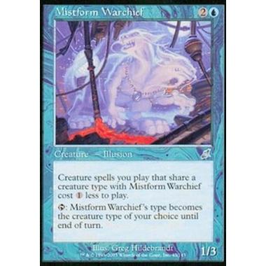 Mistform Warchief - Mistform Warchief - [SCG] [EX]