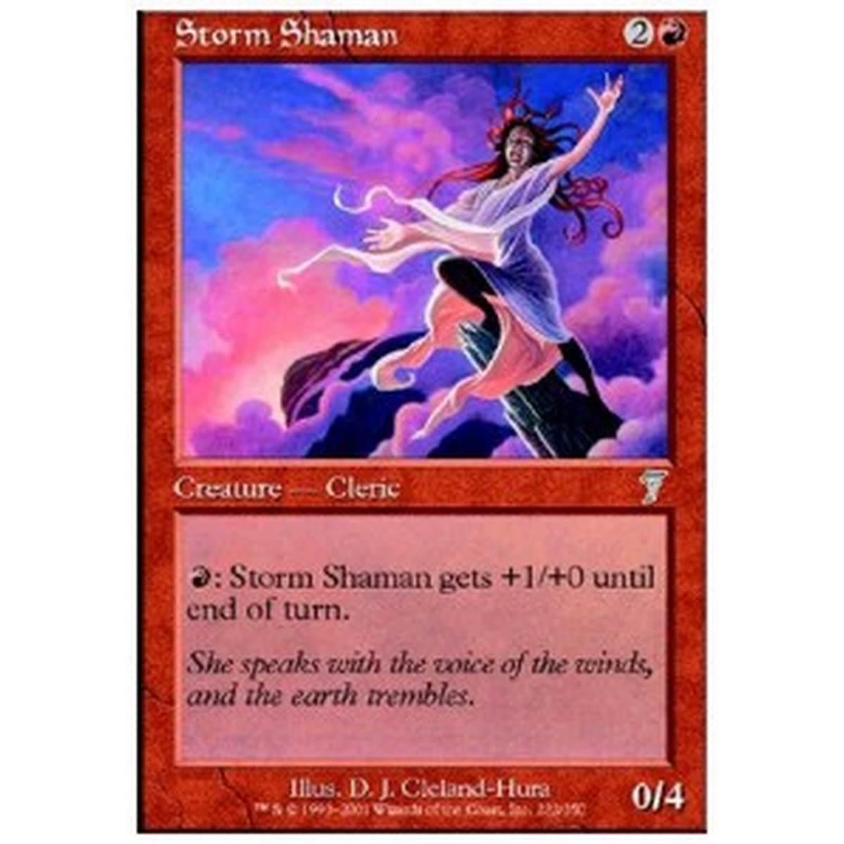 Storm Shaman - Sciamano delle Tempeste - [7ED] [EX]