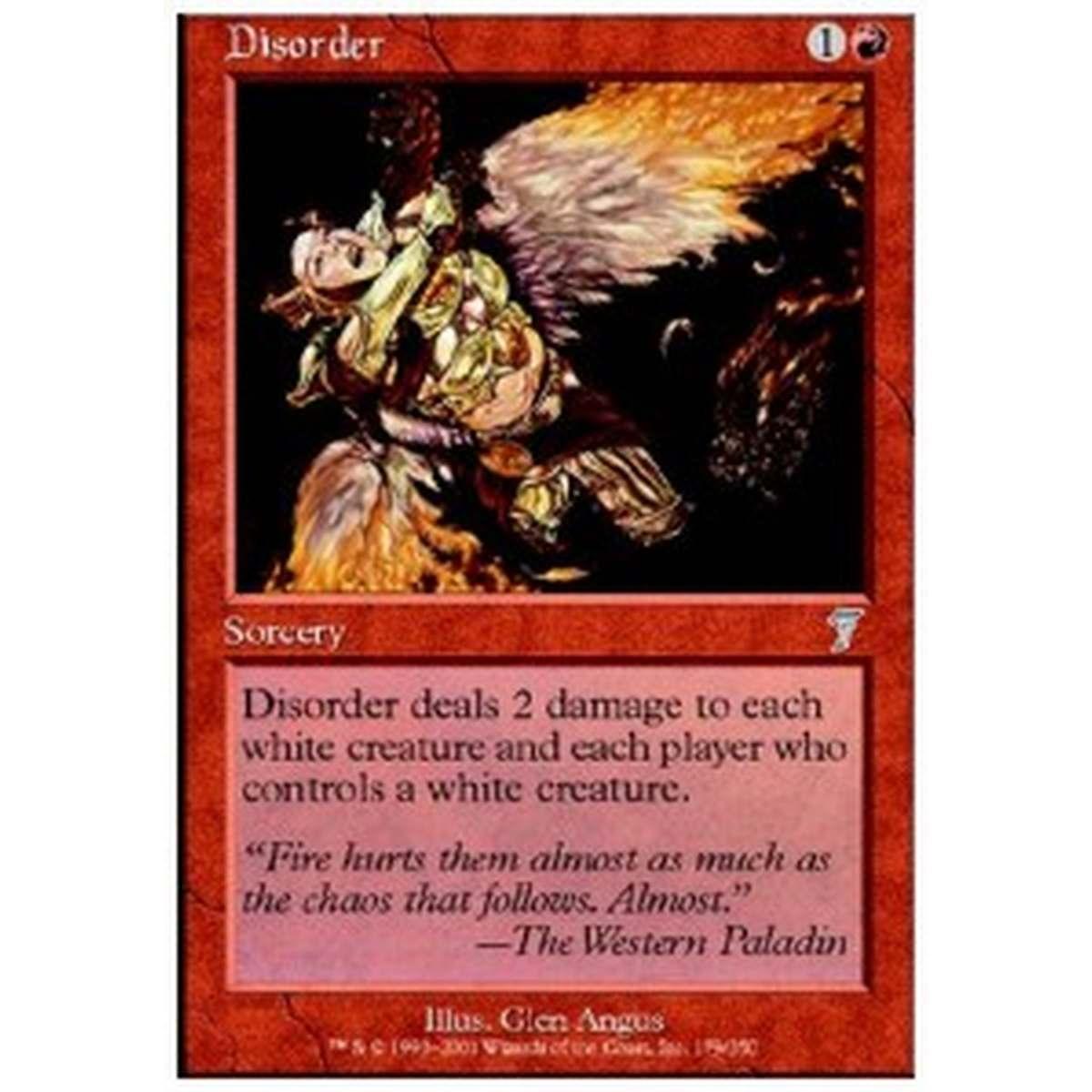 Disorder - Disordine - [7ED] [NM]