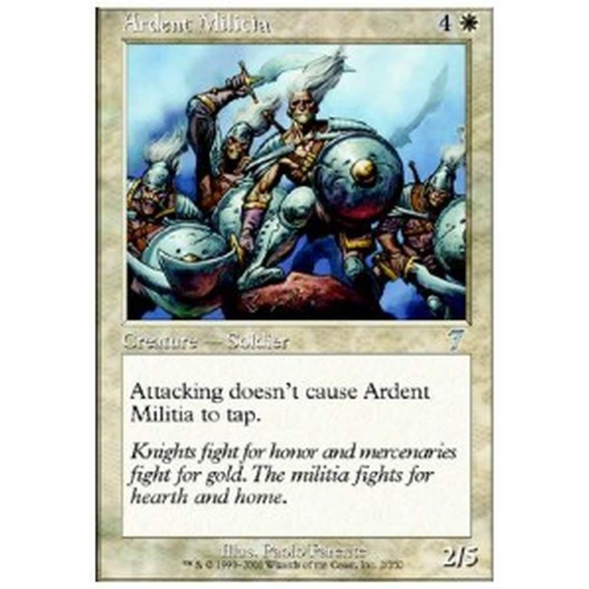 Ardent Militia - Ardent Militia - [7ED] [GD]