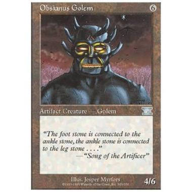 Obsianus Golem - Golem di Obsiana - [6ED] [NM]