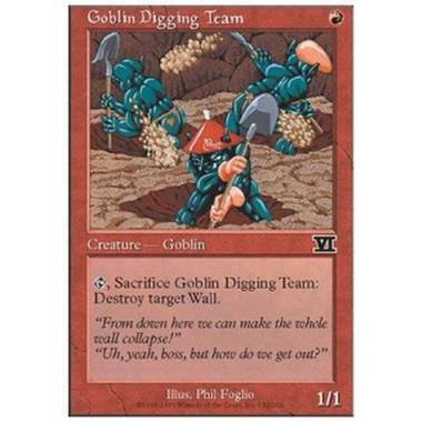 Goblin Digging Team - Squadra di Genieri Goblin - [6ED] [NM]