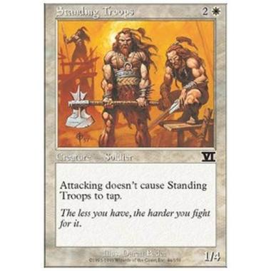 Standing Troops - Truppe in Difesa - [6ED] [NM]