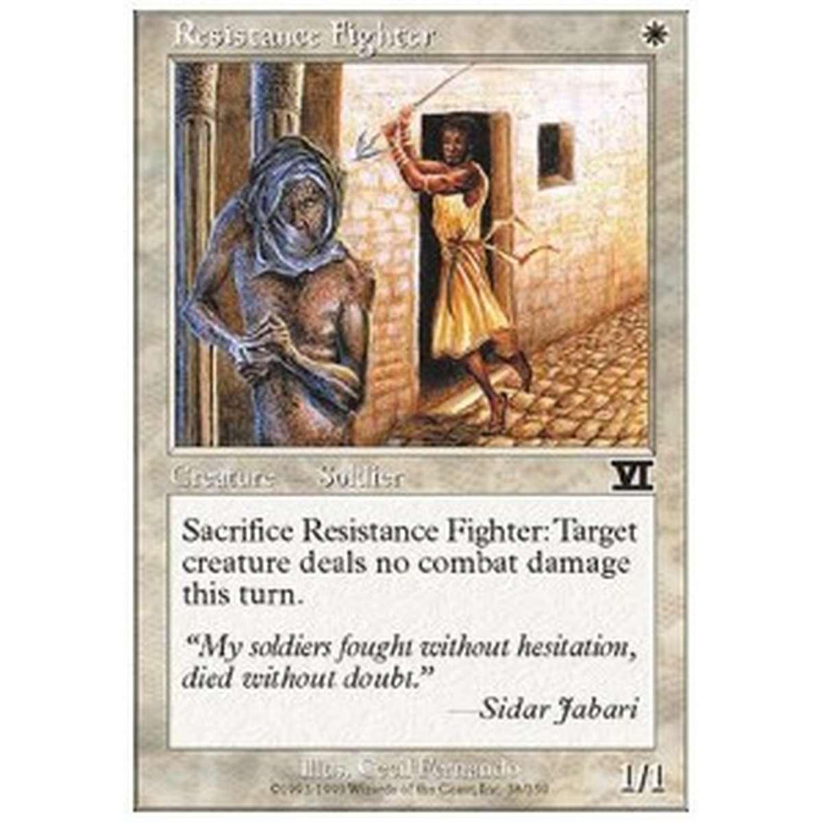 Resistance Fighter - Combattente della Resistenza - [6ED] [NM]