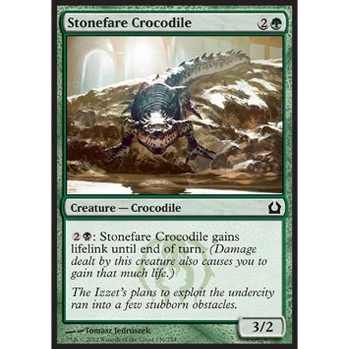 Stonefare Crocodile - Stonefare Crocodile - [RTR] [NM] [Foil]