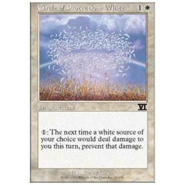 Circle of Protection: White - Circolo di Protezione: Bianco - [6ED] [NM]