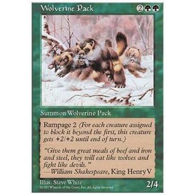 Wolverine Pack - Branco di Ghiottoni - [5ED] [EX]