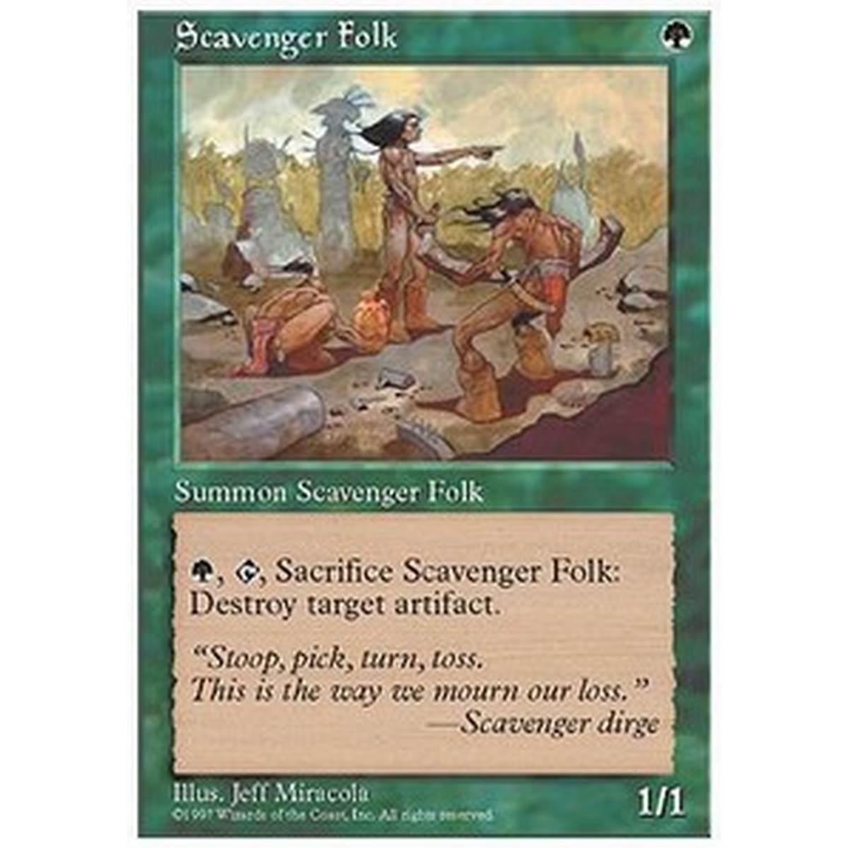 Scavenger Folk - Reietti di Scarwood - [5ED] [NM]