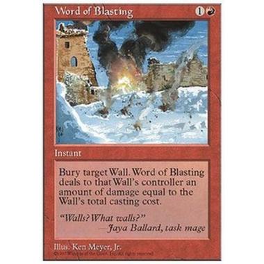 Word of Blasting - Ordine di Distruzione - [5ED] [EX]