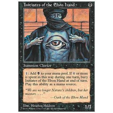 Initiates of the Ebon Hand - Initiates of the Ebon Hand - [5ED] [NM]