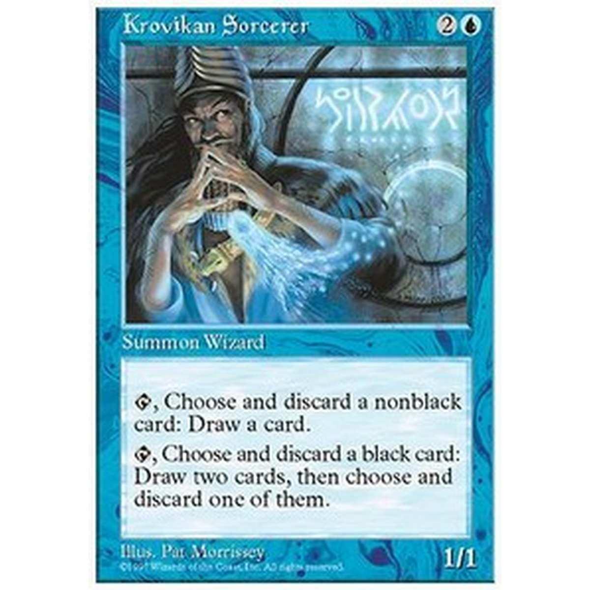 Krovikan Sorcerer - Stregone di Krov - [5ED] [NM]