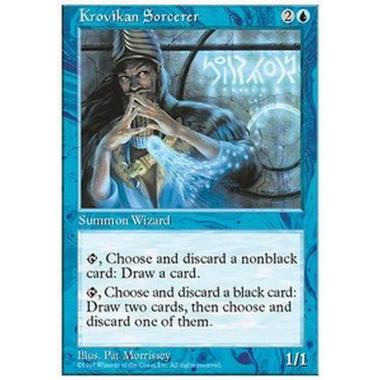 Krovikan Sorcerer - Stregone di Krov - [5ED] [NM]