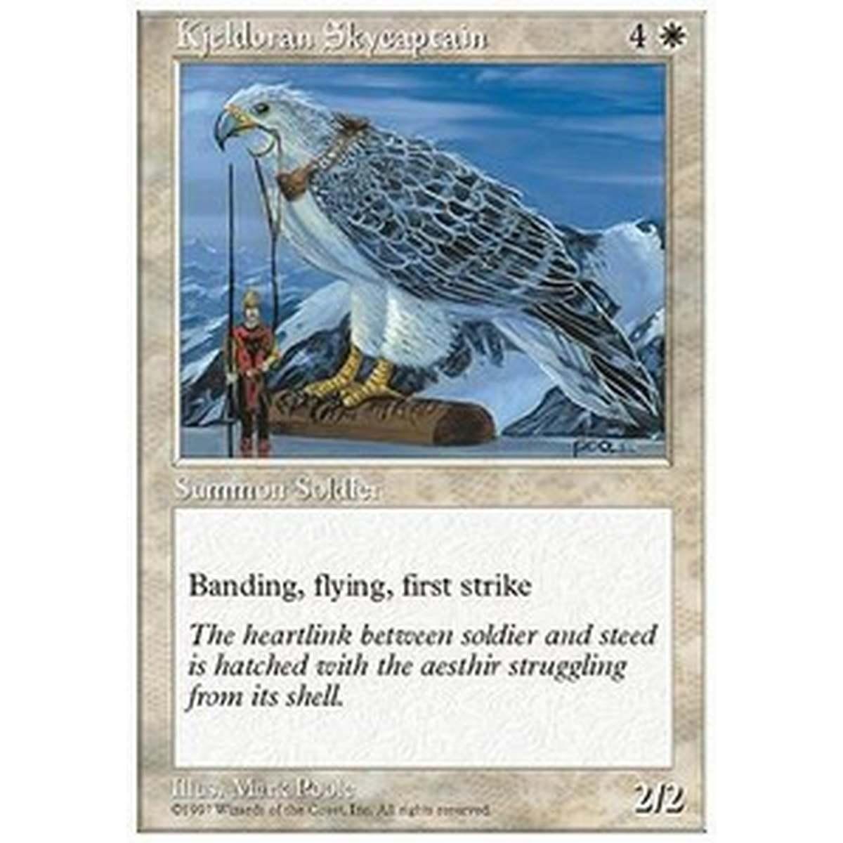 Kjeldoran Skycaptain - Kjeldoran Skycaptain - [5ED] [NM]