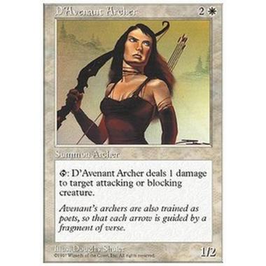 D'Avenant Archer - Arciere di D'Avenant - [5ED] [EX]
