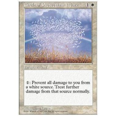 Circle of Protection: White - Circle of Protection: White - [5ED] [NM]