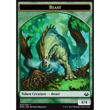 Beast Token (Green 4/4) - Beast Token (Green 4/4) - [MM3] [NM]