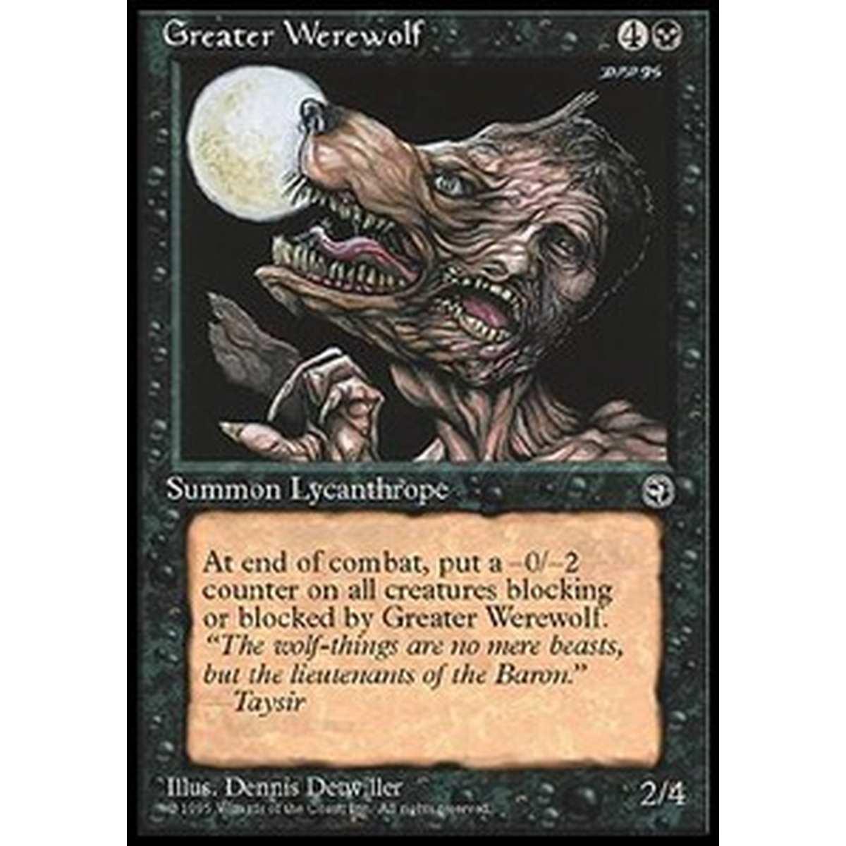Greater Werewolf - Greater Werewolf - [HML] [EX]