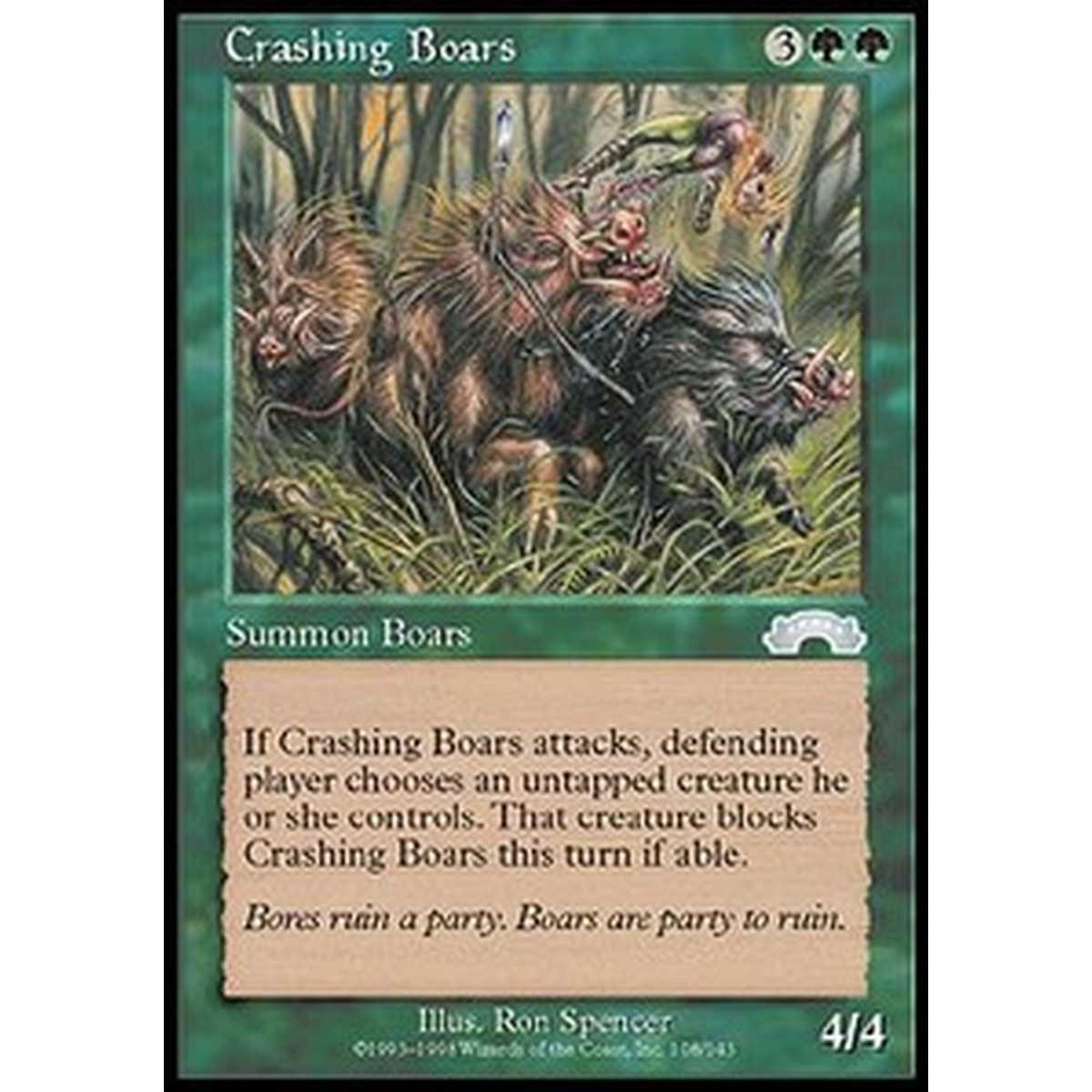 Crashing Boars - Cinghiali Distruttori - [EXO] [NM]