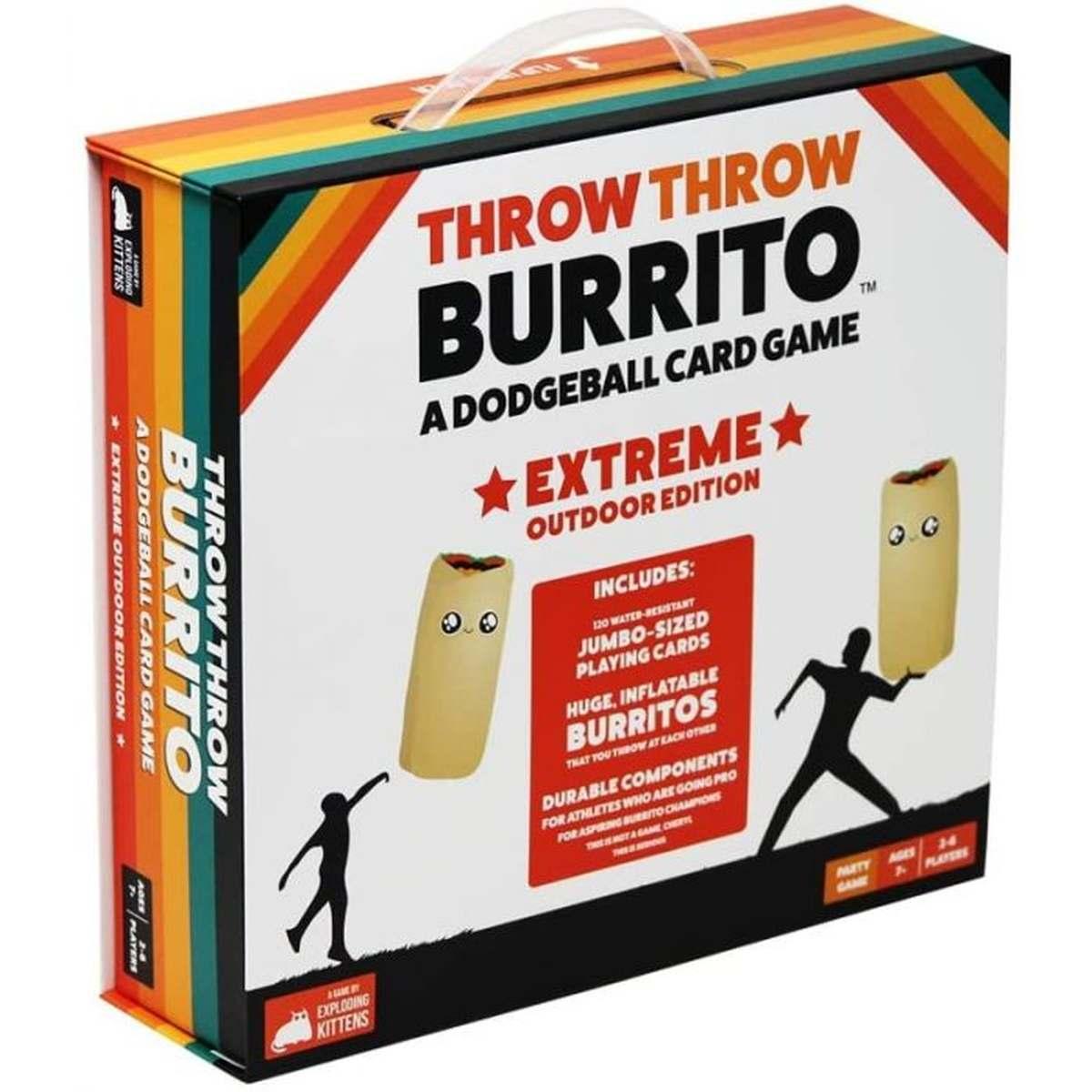 Throw Throw Burrito - Extreme Outdoor Edition