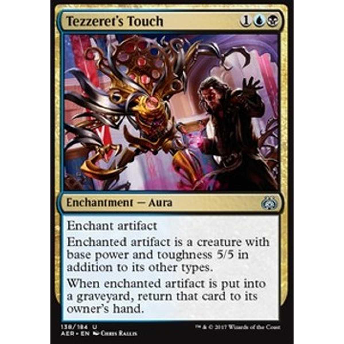Tezzeret's Touch - Tocco di Tezzeret - [AER] [NM]