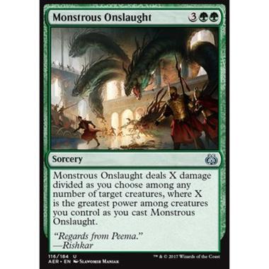 Monstrous Onslaught - Assalto Mostruoso - [AER] [NM]