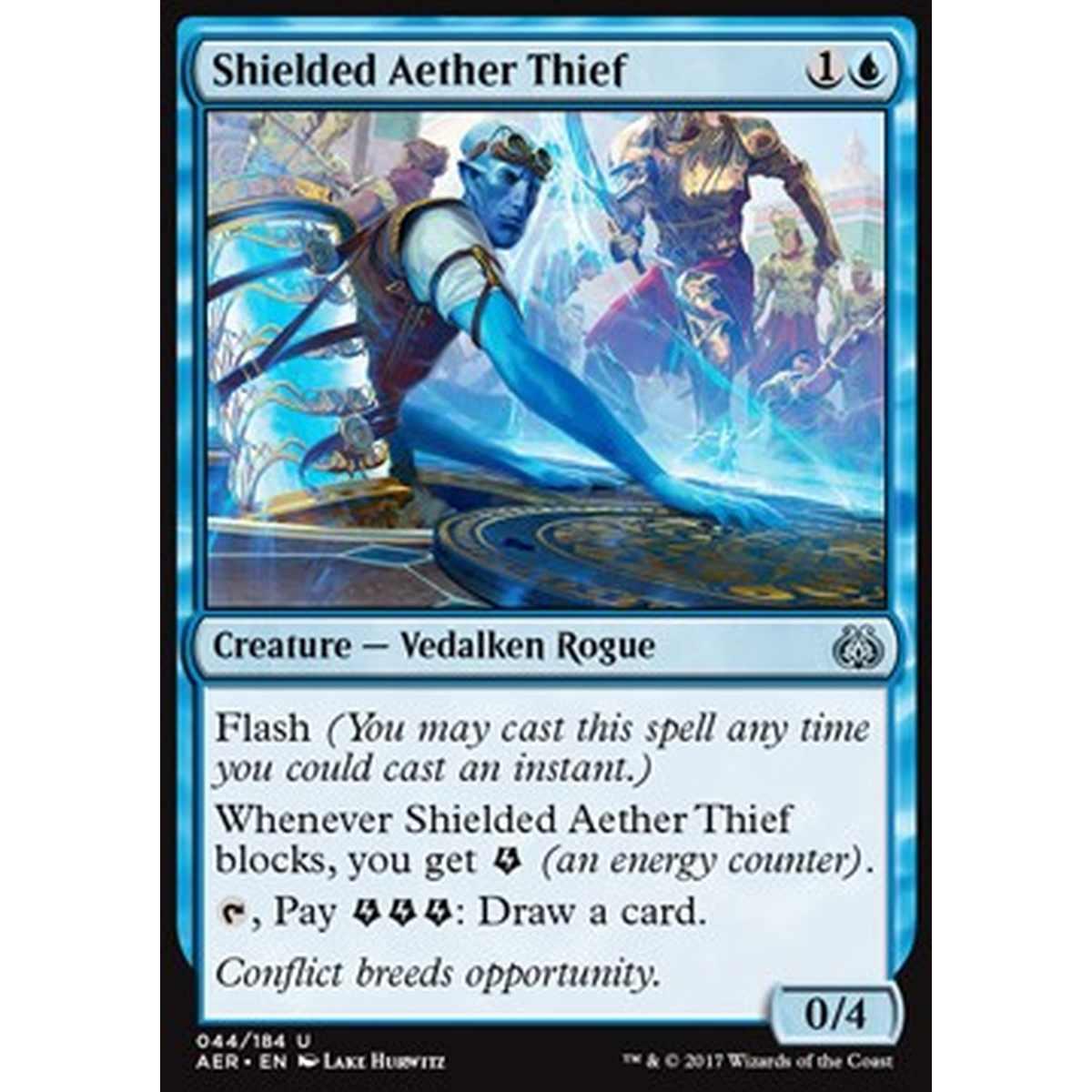 Shielded Aether Thief - Ladro d'Etere Protetto - [AER] [NM]