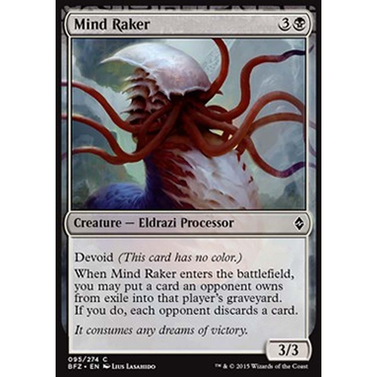 Mind Raker - Mind Raker - [BFZ] [NM] [Foil]