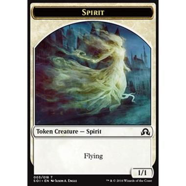 Spirit Token (White 1/1) - Spirit Token (White 1/1) - [SOI] [NM]