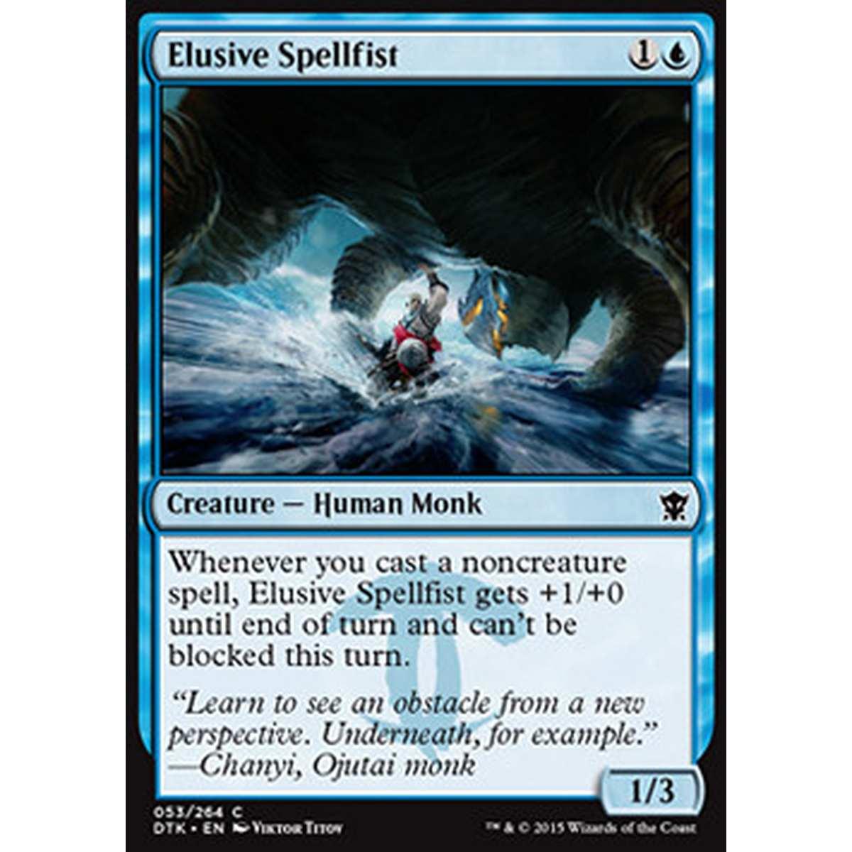 Elusive Spellfist - Pugno Magico Elusivo - [DTK] [NM]