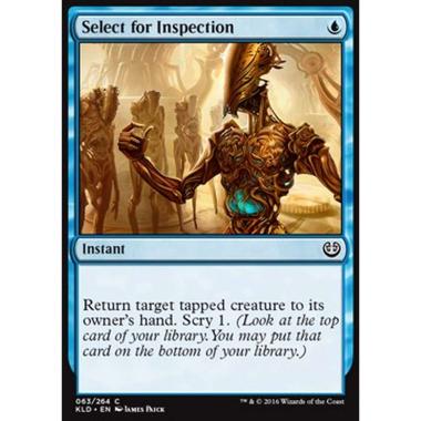 Select for Inspection - Selezionare per l'Ispezione - [KLD] [NM]