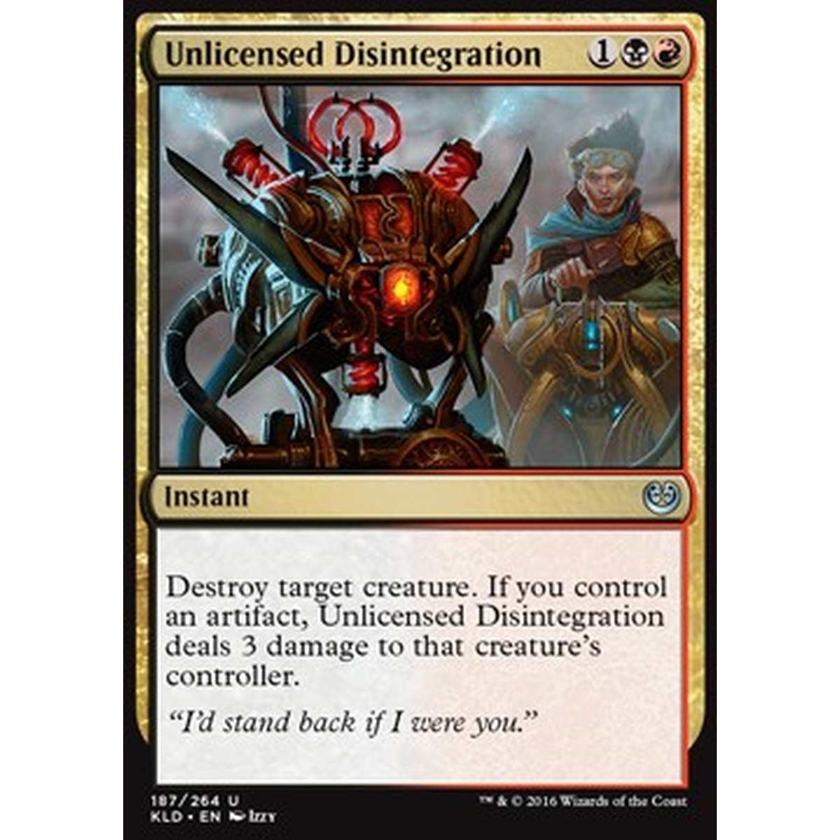 Unlicensed Disintegration - Disintegrazione Abusiva - [KLD] [NM]