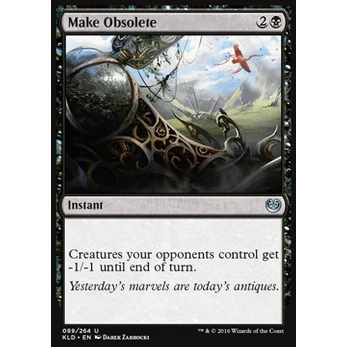 Make Obsolete - Rendere Obsoleto - [KLD] [NM]