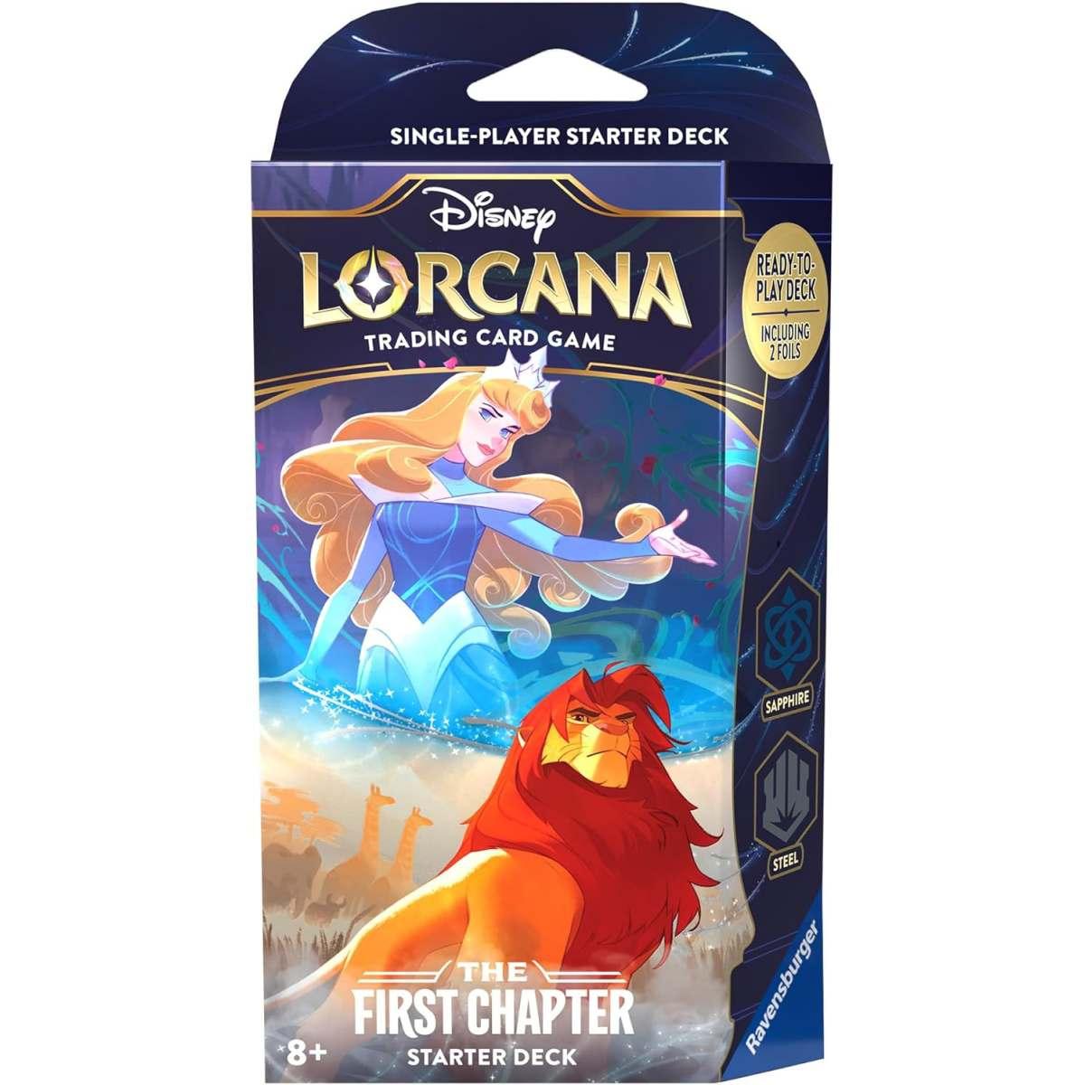 The First Chapter - Starter Deck Lorcana - Sapphire / Steel ENG