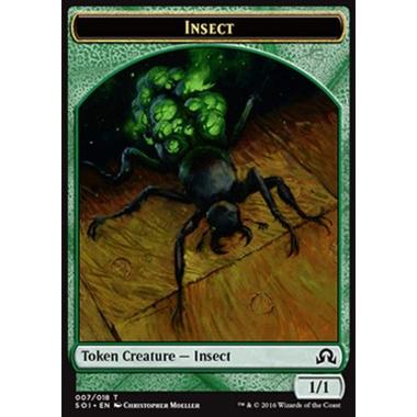 Insect Token (Green 1/1) - Insect Token (Green 1/1) - [SOI] [NM]