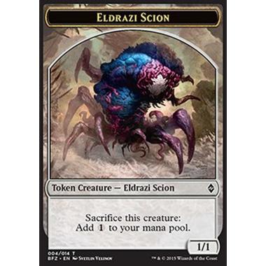 Eldrazi Scion Token (Colorless 1/1) (V.3) - Eldrazi Scion Token (Colorless 1/1) (V.3) - [BFZ] [NM]