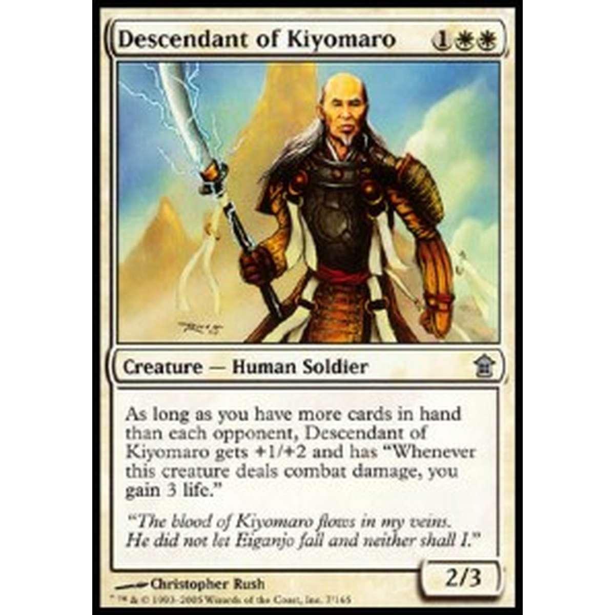 Descendant of Kiyomaro - Discendente di Kiyomaro - [SOK] [EX]