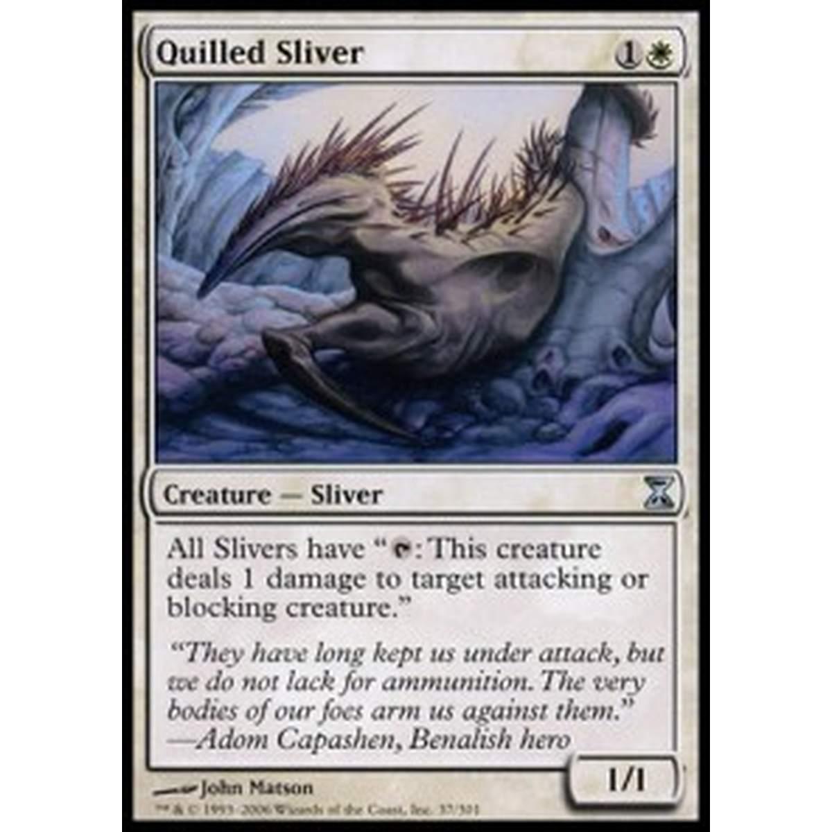 Quilled Sliver - Tramutante con Aculei - [TSP] [NM]
