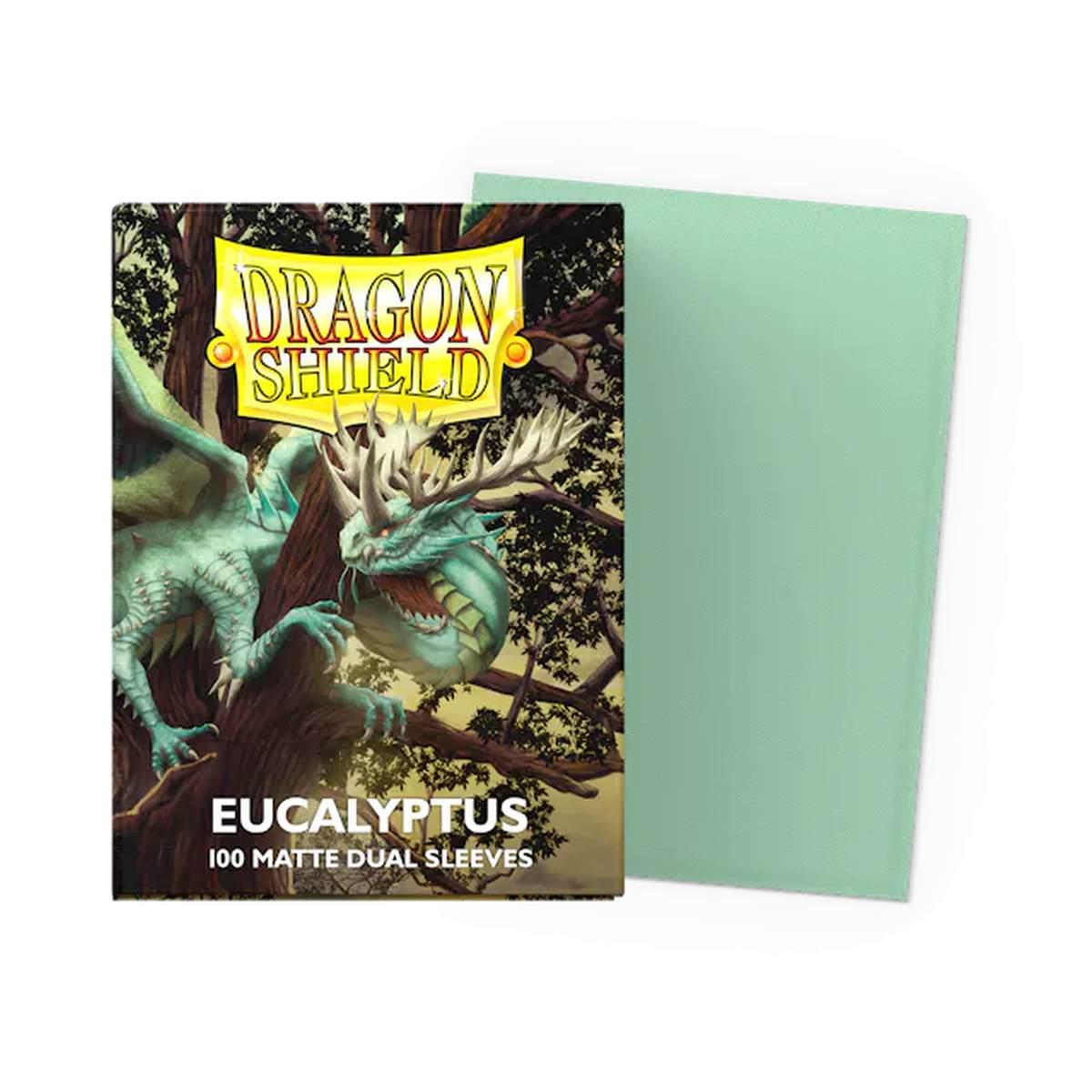100 Buste Matte Dual Sleeves - Eucalyptus