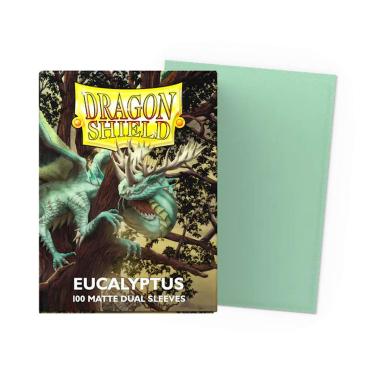 100 Buste Matte Dual Sleeves - Eucalyptus