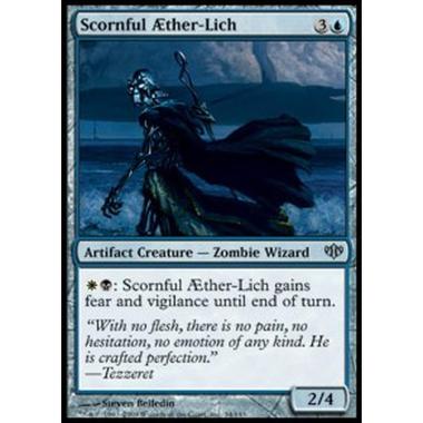 Scornful Aether-Lich - Lich d'Eterium Sprezzante - [CONF] [NM]