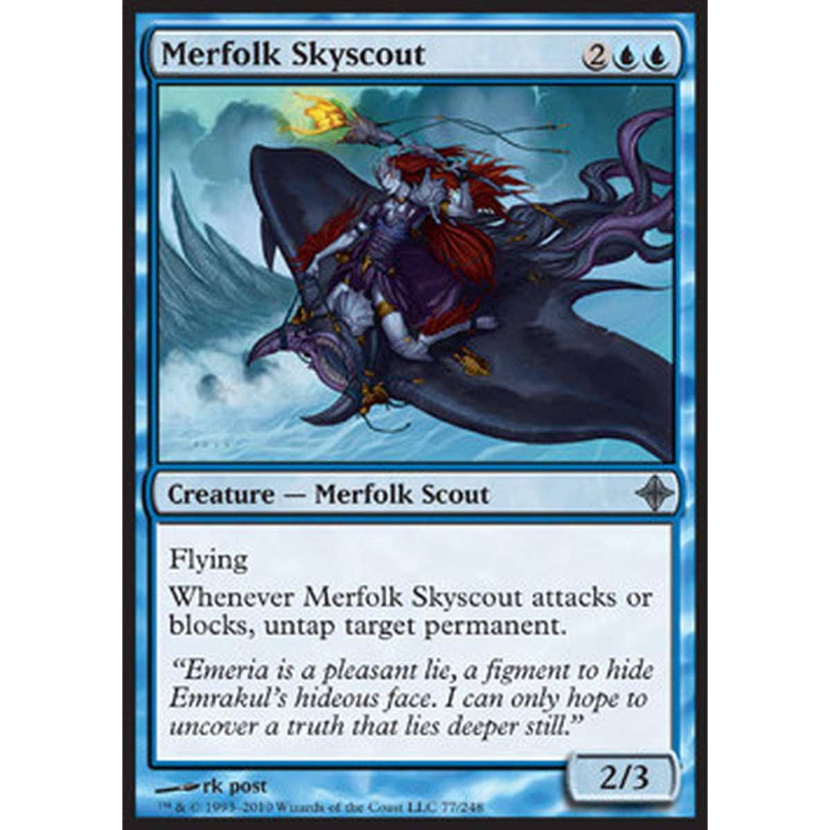 Merfolk Skyscout - Tritone Esploratore Celeste - [ROE] [NM]
